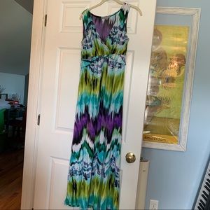 Printed Maxi Dress